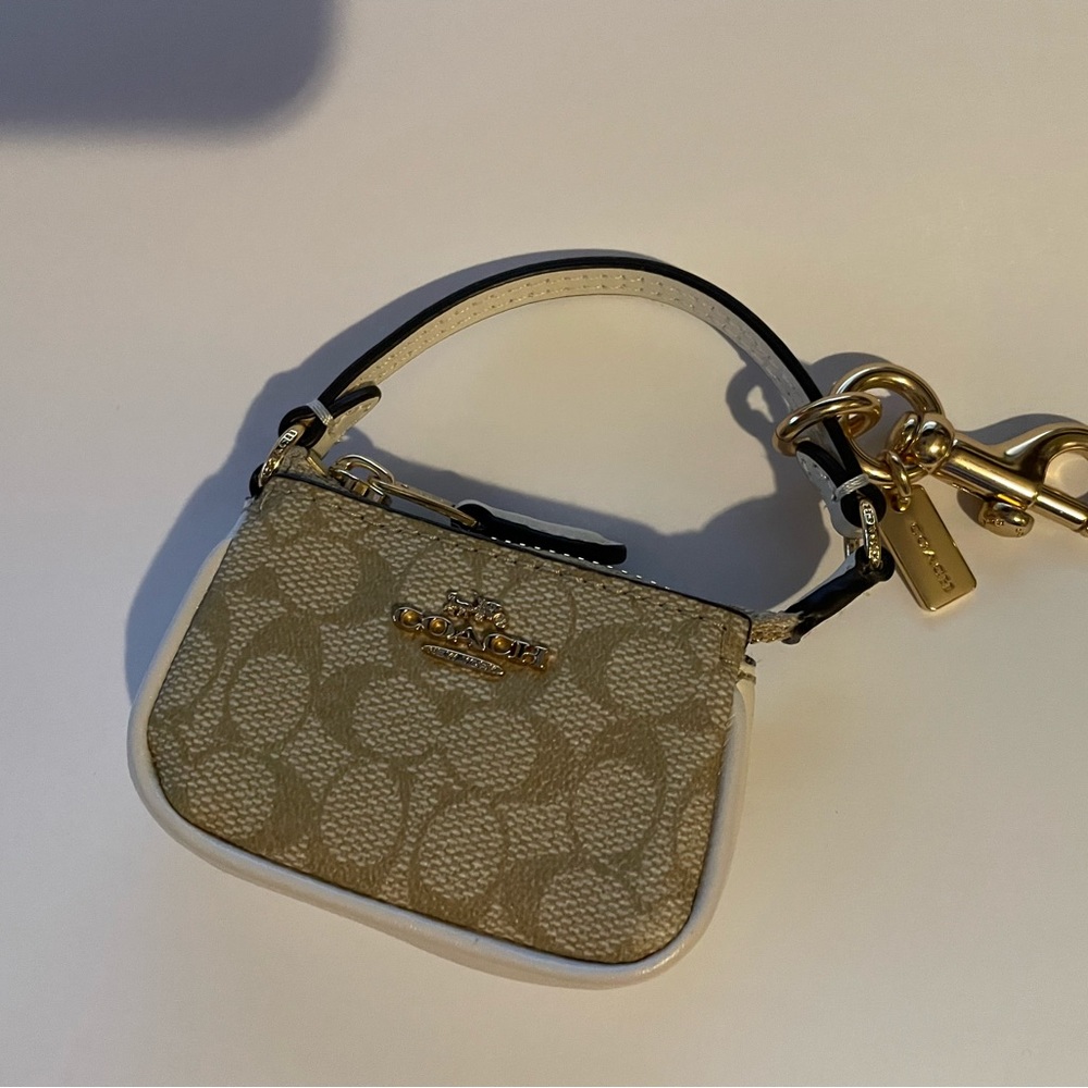 Coach Nolita Mini Purse Keychain Charm